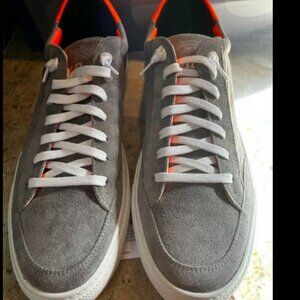 NIB P448 Men’s 12 Sneaker Soho Lead/Fora Retail $298 Made In Italy